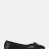 Comfortable Women's Ballet Flat in Black Genuine Leather
