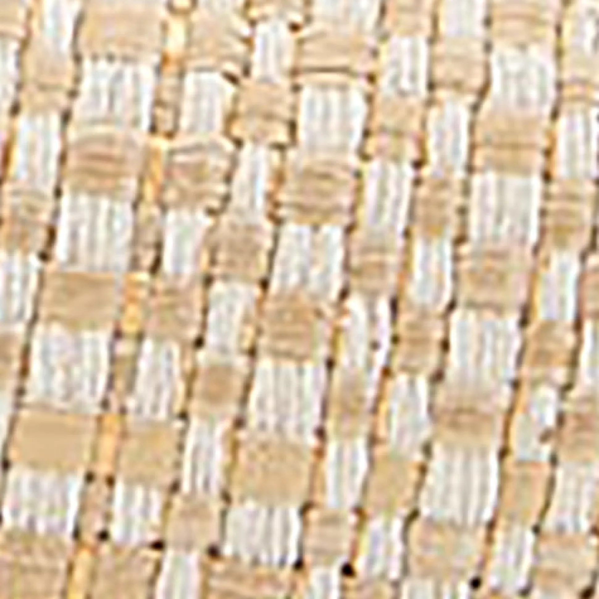 Comfortable Women's Two Band Molded Footbed Sandal in Natural Raffia Combo Raffia Fabric